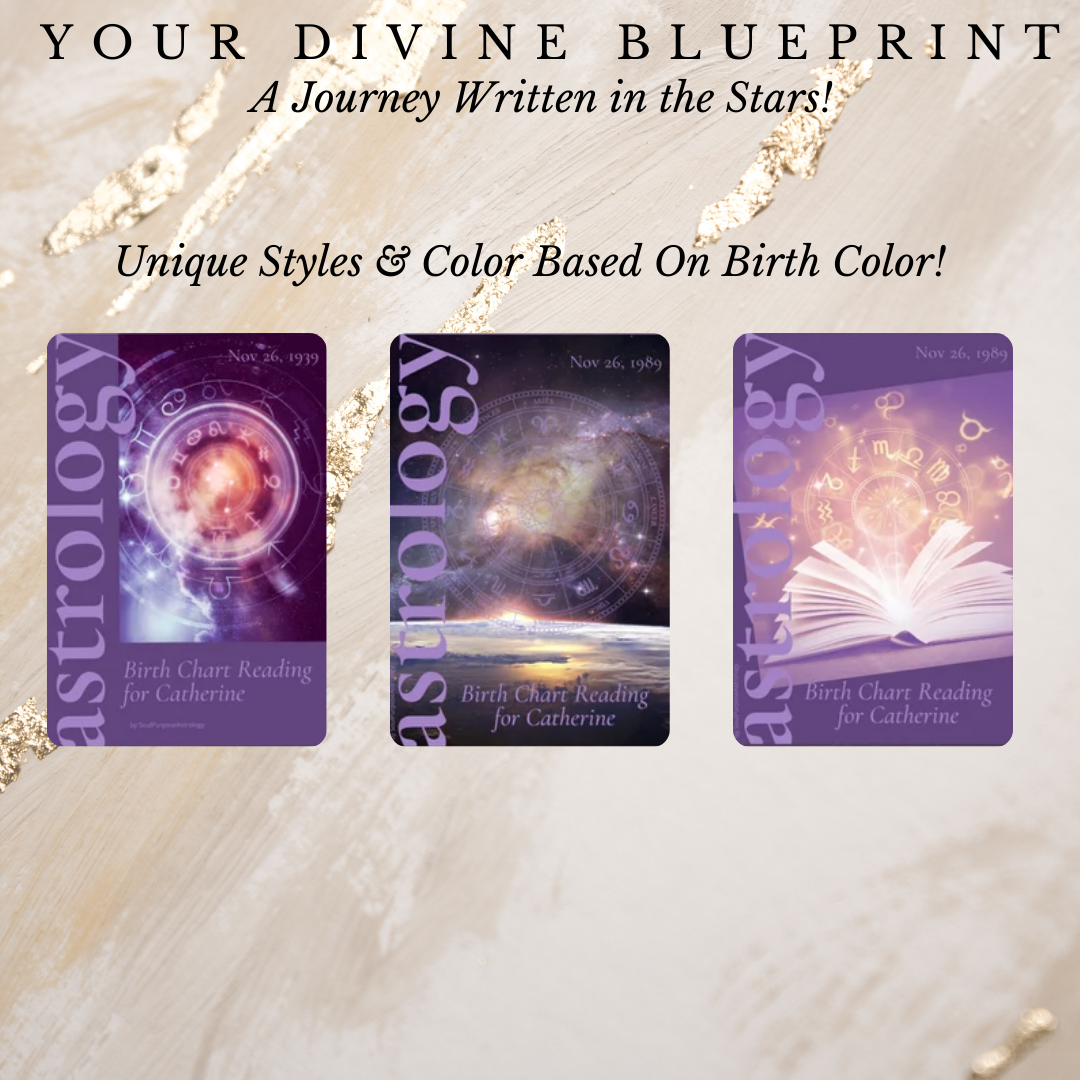 YOUR PERSONAL IN-DEPTH BIRTH CHART READING