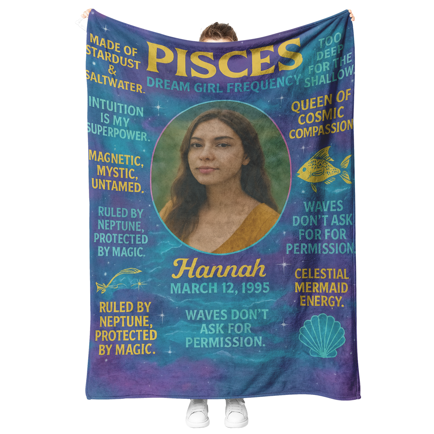 PISCES_Dream_Girl_Frequency_Person_V_Blanket_Model_Mockup.png