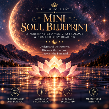 Mini Soul Blueprint | Discover Your Soul's Patterns, Purpose & Potential